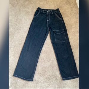 YesStyle Straight Leg Cargo Jeans